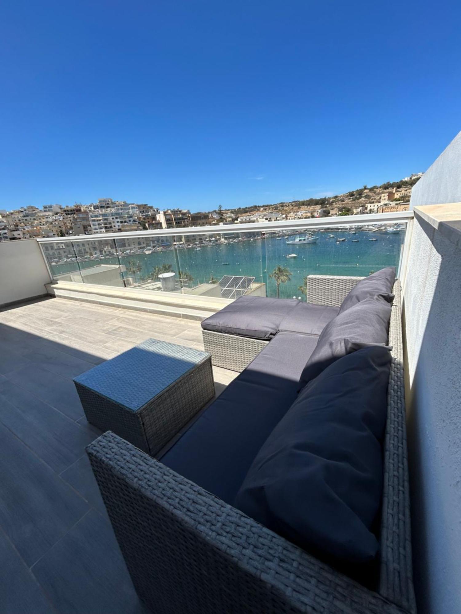 Seaview Setters Penthouse Marsaskala Exterior foto